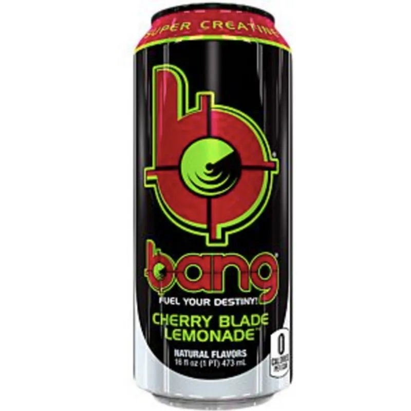Bang Super Creatine Cherry Blade Lemonade Energy Drink view 1