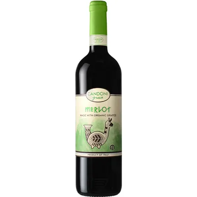Candoni Green Veneto Organic Grapes Merlot 750mL
