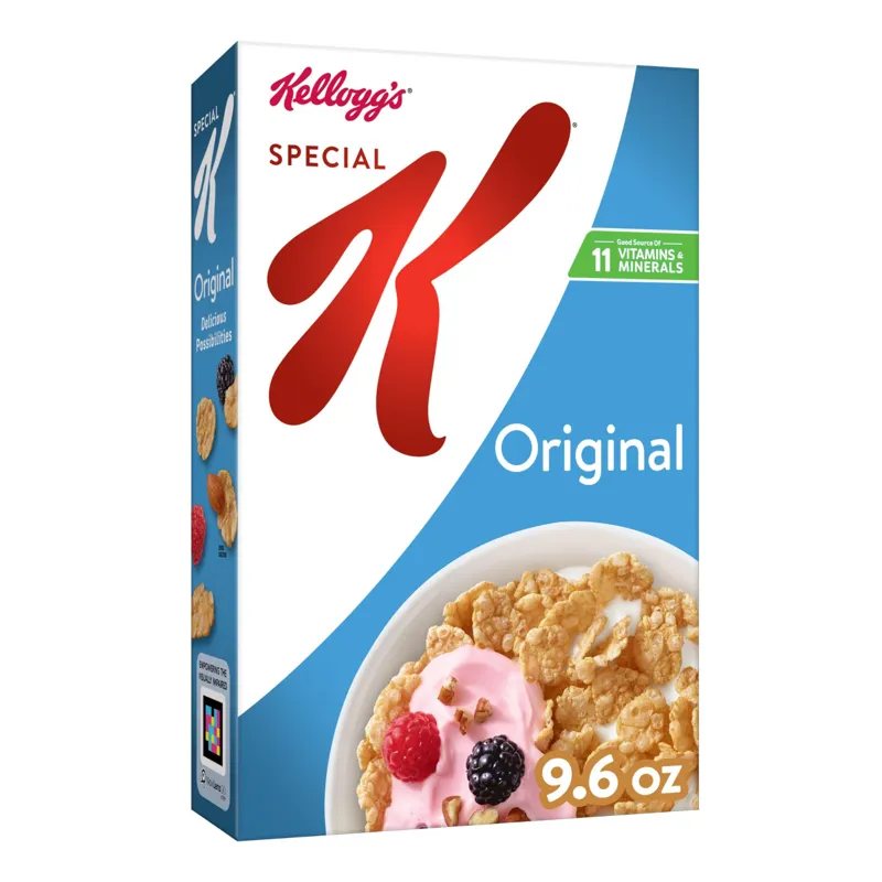 Kellogg's Special K Original Cereal Box view 1
