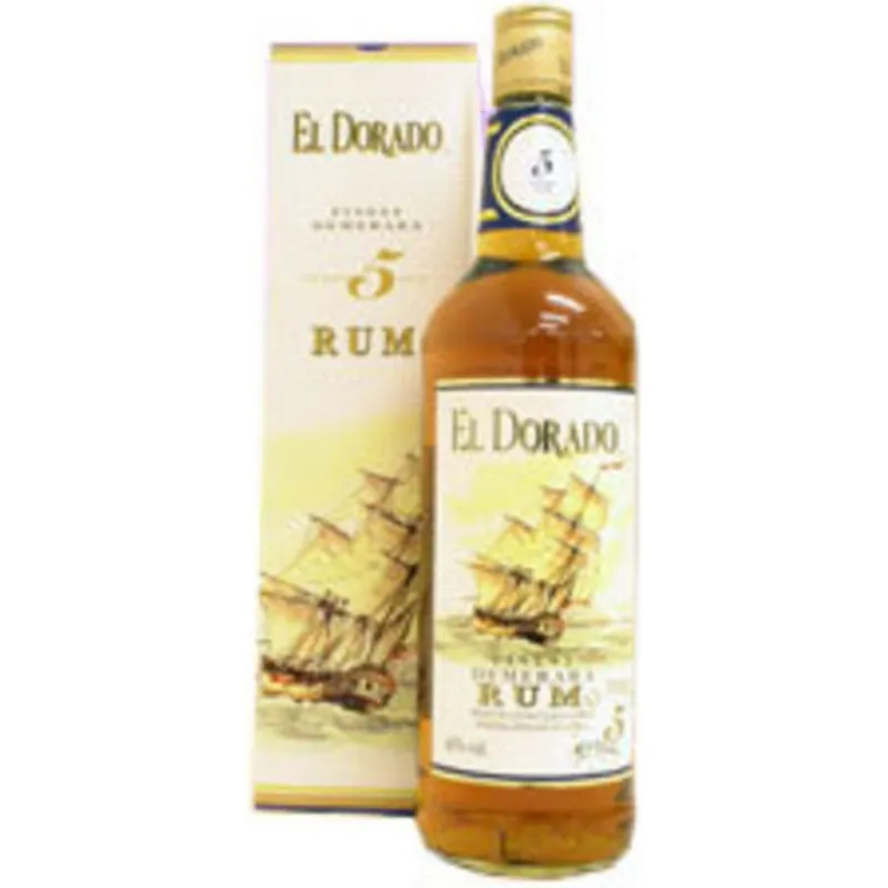 El Dorado Demerara Rum 5 Year view 1