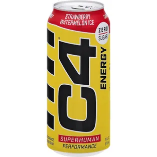 C4 Energy Carbonated Strawberry Watermelon Ice Zero Sugar
