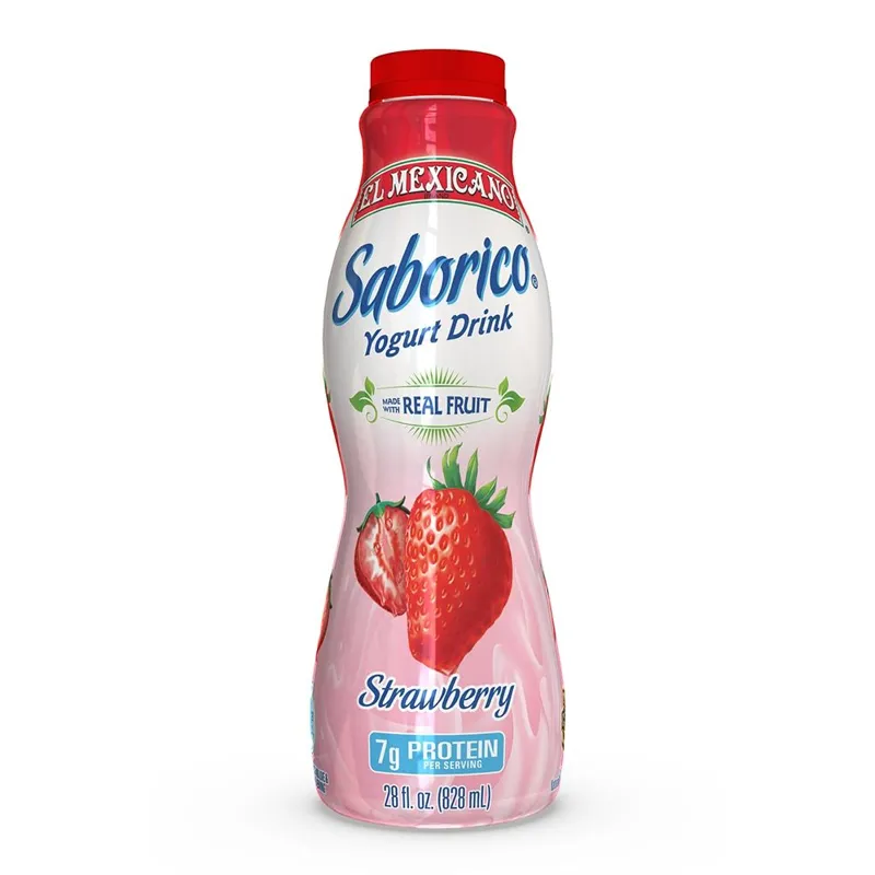 El Mexicano Saborico Strawberry Yogurt Drink view 1