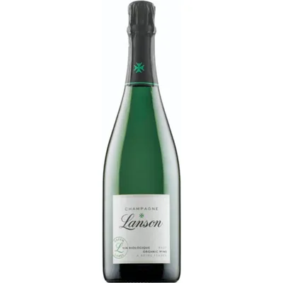 Lanson Green Label Organic Brut Champagne 750 ml bottle