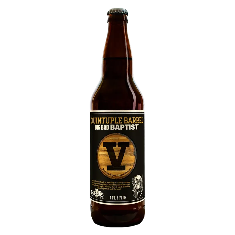 Epic Brewing Quintuple Barrel Big Bad Baptist view 1