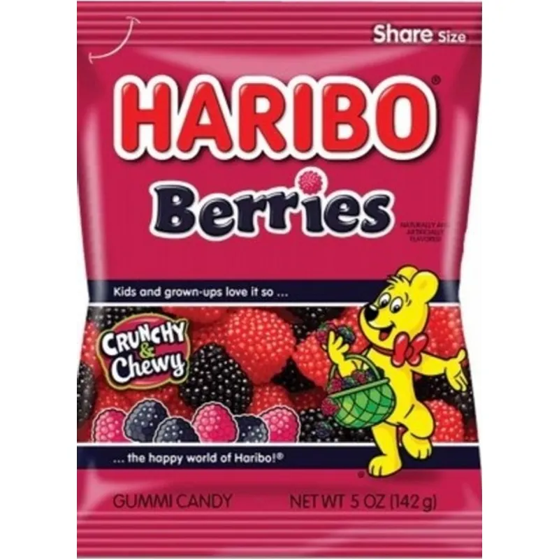 Haribo Berries Gummy Candy view 1