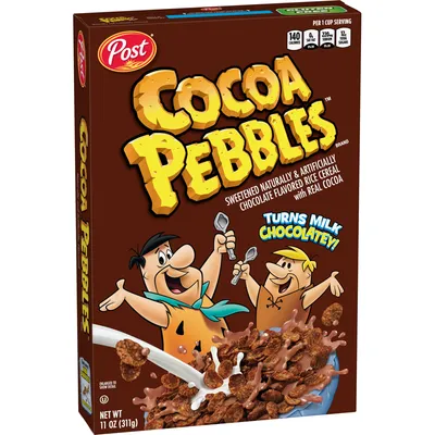 Post Cocoa Pebbles Cereal 11oz Carton