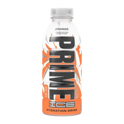 Prime Hydration Ice Orange 16.9 oz Bottle