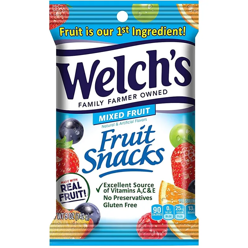 Welch's Fruit Snack Mixed Fruit view 1