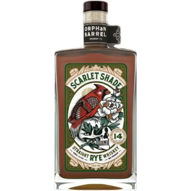 Orphan Barrel Scarlet Shade Straight Rye Whiskey view 1