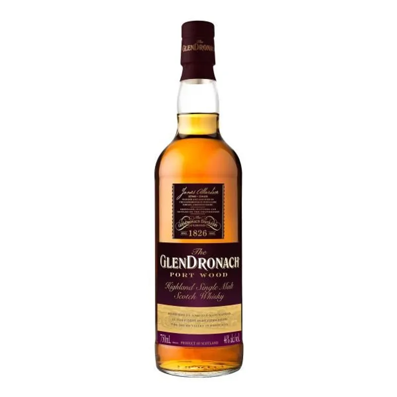 Glendronach Port Wood Single Malt Scotch Whisky view 1