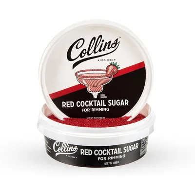 Collins Red Cocktail Sugar 7 oz