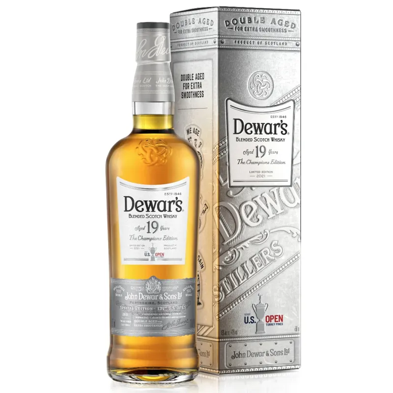 Dewar's 19 Year Old Blended Scotch Whisky view 1