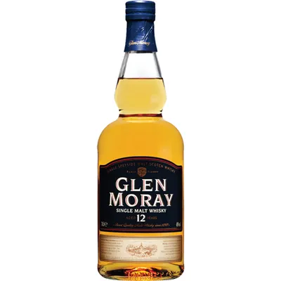 Glen Moray Speyside Single Malt Scotch Whisky 12 Year 750mL