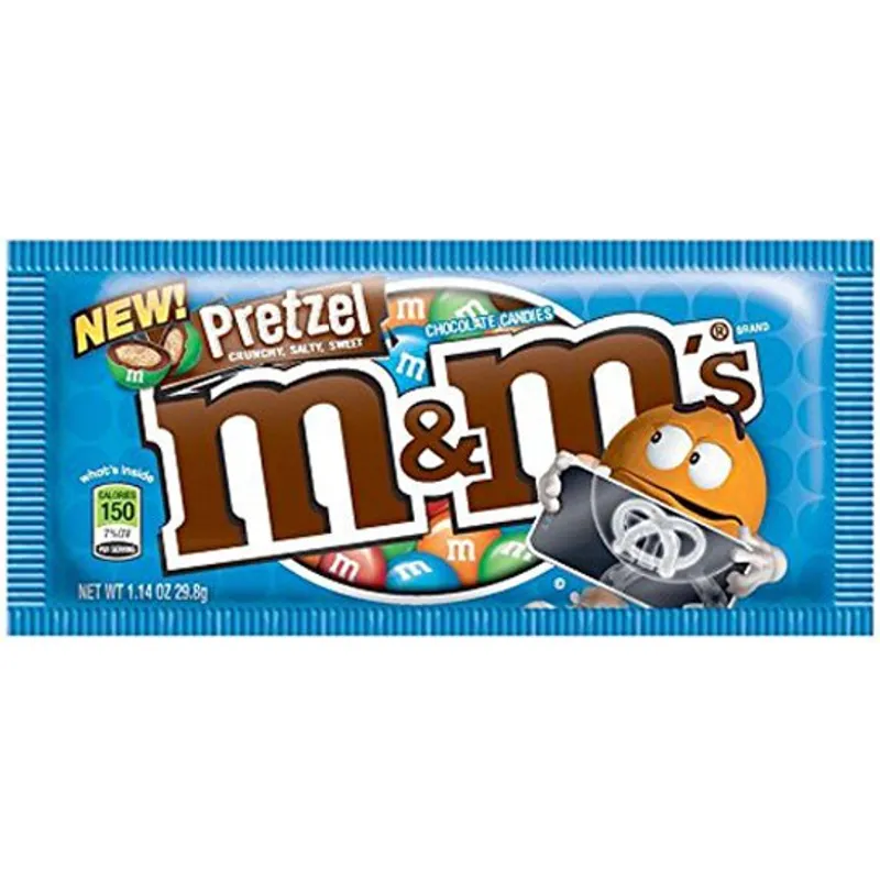 M&M's Chocolate Candies Pretzel Bag view 1