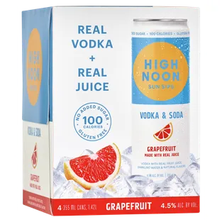 High Noon Grapefruit Hard Seltzer