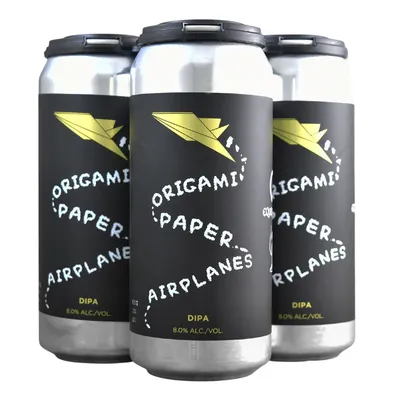 Equilibrium Brewing Co. Origami Paper Plane Double IPA 4-pack 16oz cans