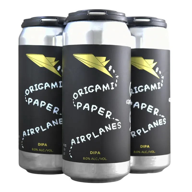 Equilibrium Brewing Co. Origami Paper Plane Double IPA view 1