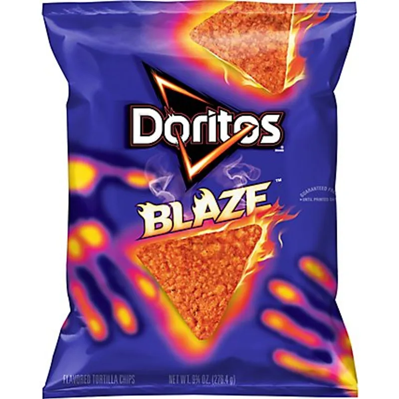 Doritos Blaze Flavored Tortilla Chips view 1