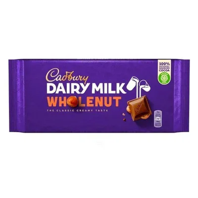 Cadbury Dairy Milk Wholenut 120g