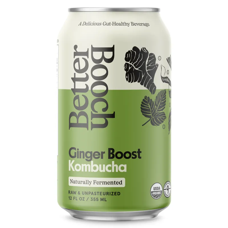 Better Booch Ginger Boost Kombucha view 1