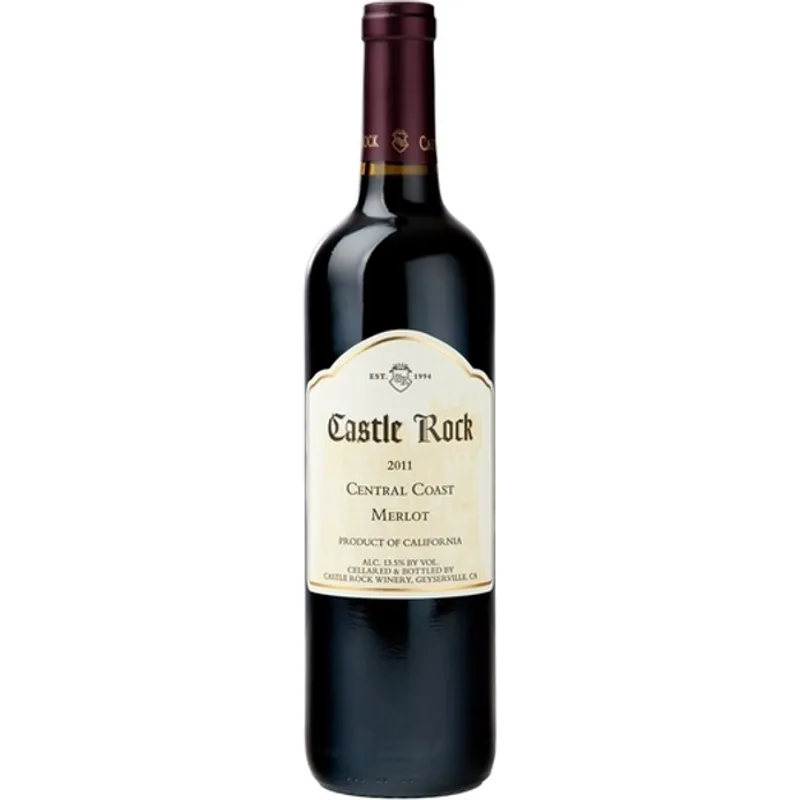 Castle Rock Mendocino County Merlot view 1