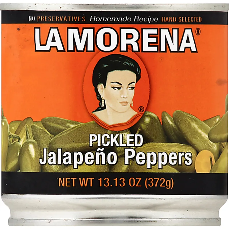 La Morena Whole Pickled Jalapeno Peppers view 1