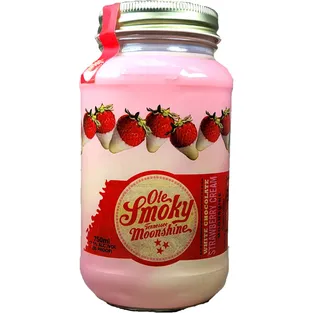 Ole Smoky Moonshine White Chocolate Strawberry Cream