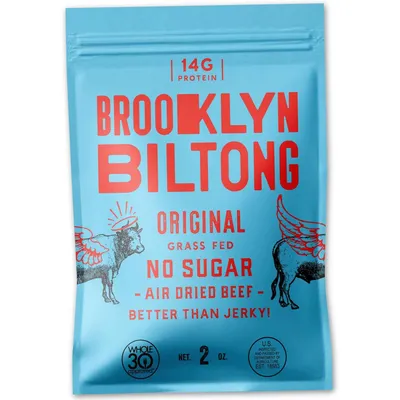 Brooklyn Biltong Original Air-Dried Beef Biltong 2 oz Bag