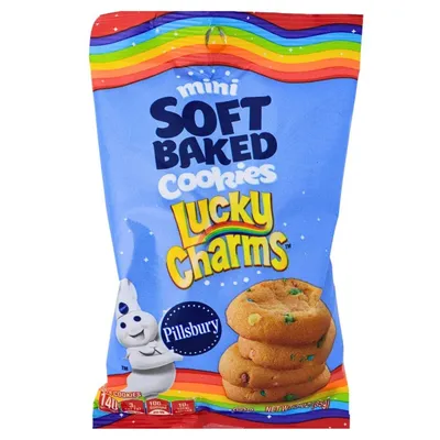 Pillsbury Mini Soft Baked Lucky Charms Cookies 3 oz