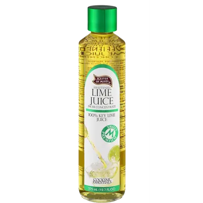 Master of Mixes Sweetened Lime Juice 12.7oz