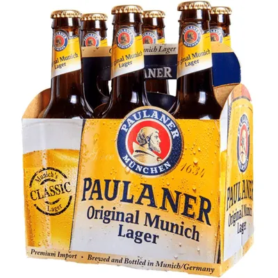 Paulaner Original Munich Lager 6 Pack 11.2 oz Bottles