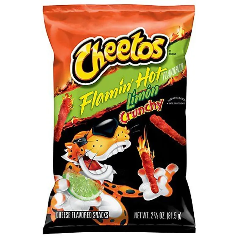 Cheetos Flamin' Hot Limon Crunchy view 1