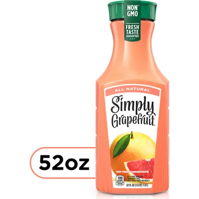 Simply Grapefruit 52oz Bottle