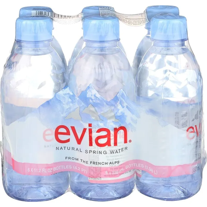 Evian Natural Spring Water view 1