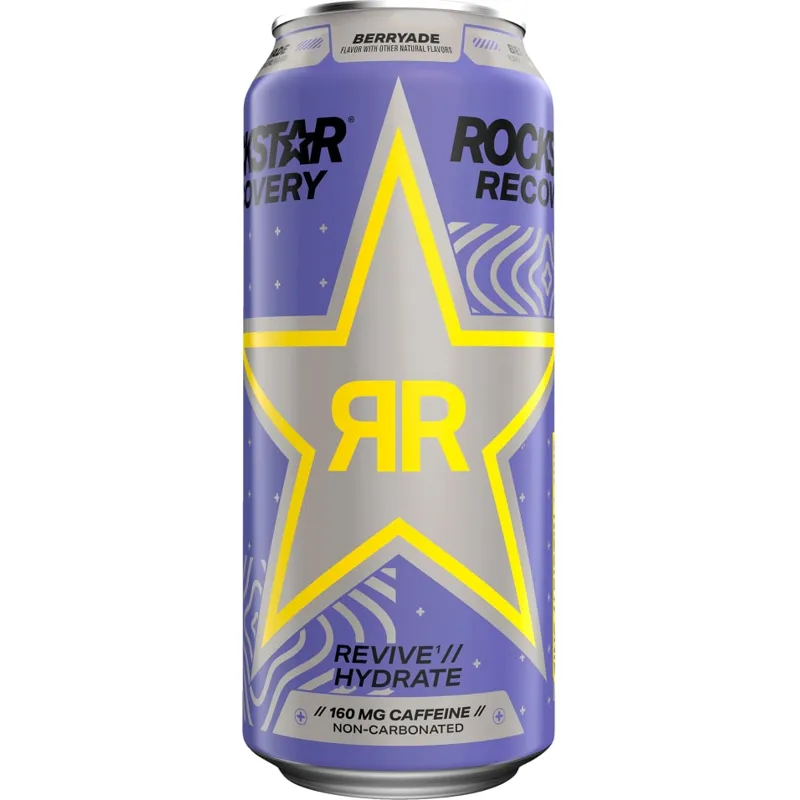 Rockstar Berryade Recovery Energy Drink view 1