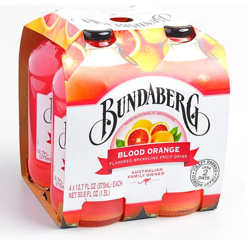 Bundaberg Sparkling Fruit Drink Blood Orange view 1