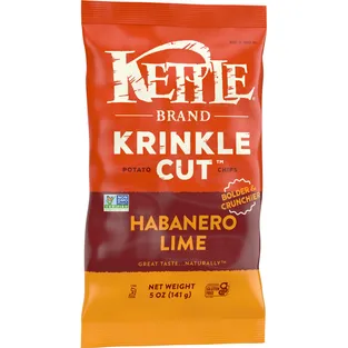 Kettle Brand Krinkle Cut Habanero Lime Potato Chips