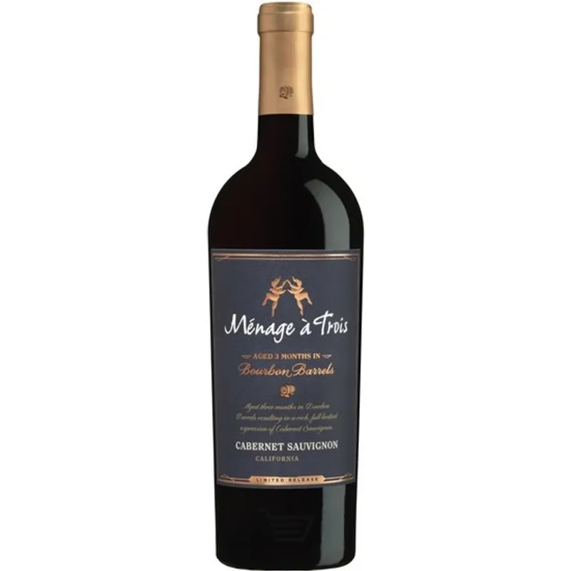 Menage A Trois Bourbon Barrel Cabernet Sauvignon view 1