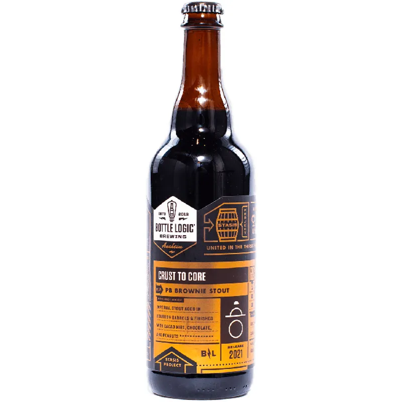 Bottle Logic Brewing Crust To Core PB Brownie Stout view 1