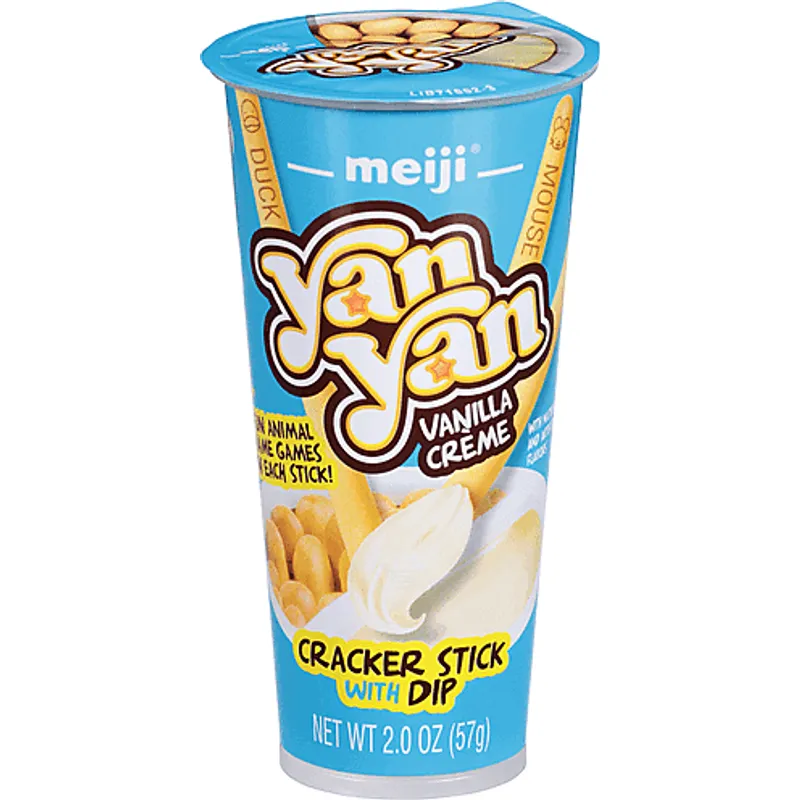 Meiji Cracker Stick, Vanilla Creme view 1