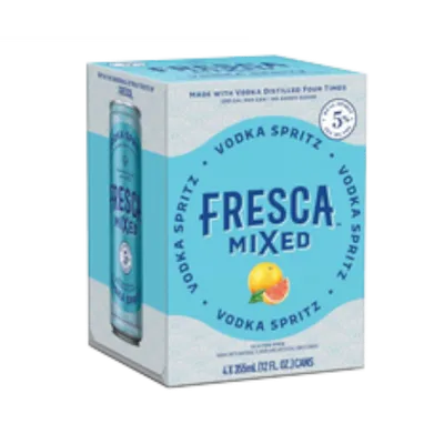 Fresca Mixed Vodka Spritz 4 Pack 12oz Cans