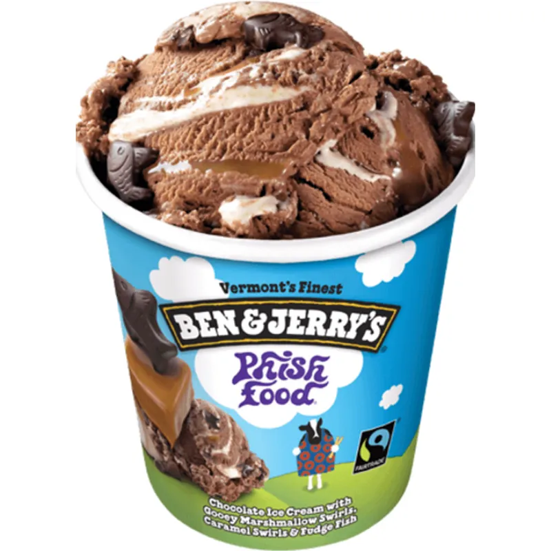 Ben & Jerry's Phish Food view 1
