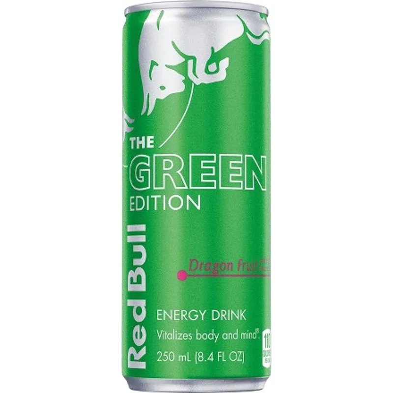 Red Bull Green Edition Energy Drink view 1