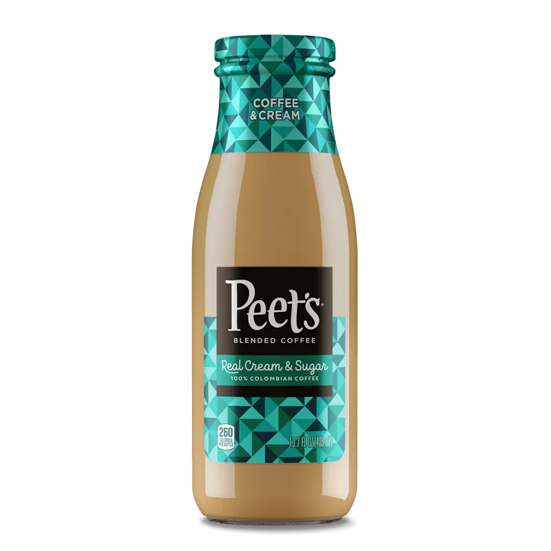 Peets Coffee & Cream Blended Coffee view 1