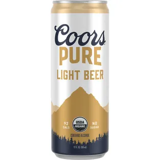 Coors Pure Organic Light Lager Beer