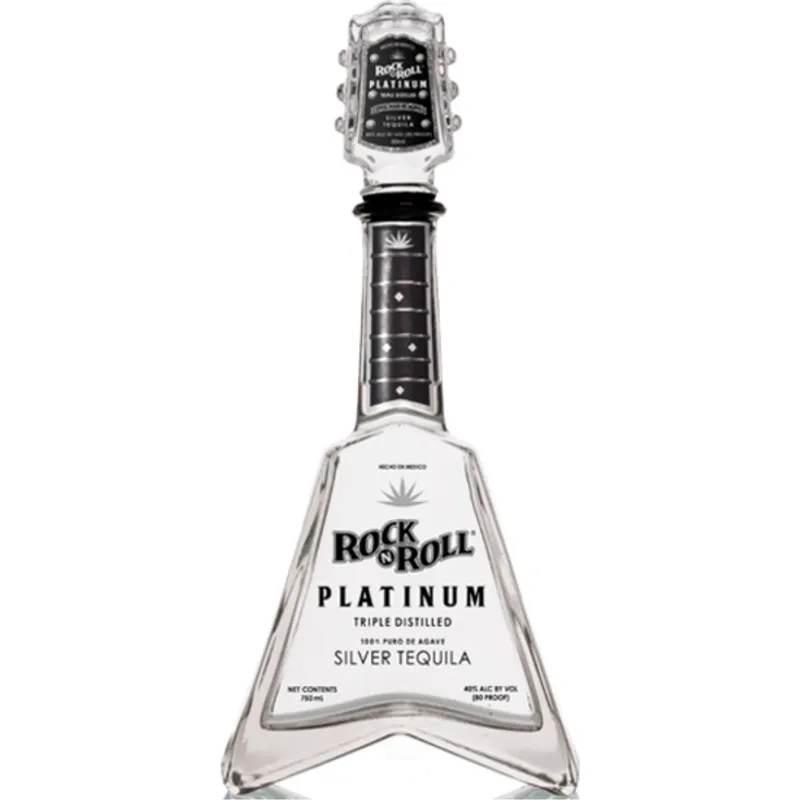 Rock N Roll Platinum Tequila view 1