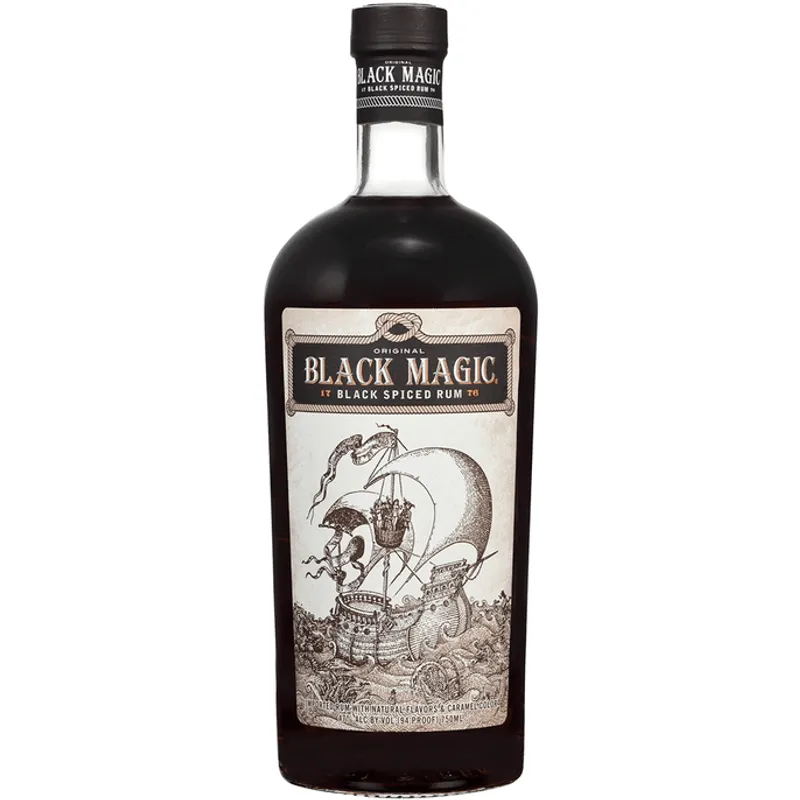 Black Magic Spiced Rum view 1