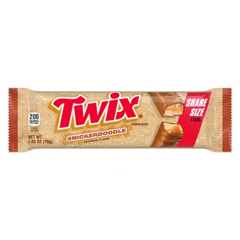 TWIX Snickerdoodle Cookie Chocolate Candy Bars Share view 1