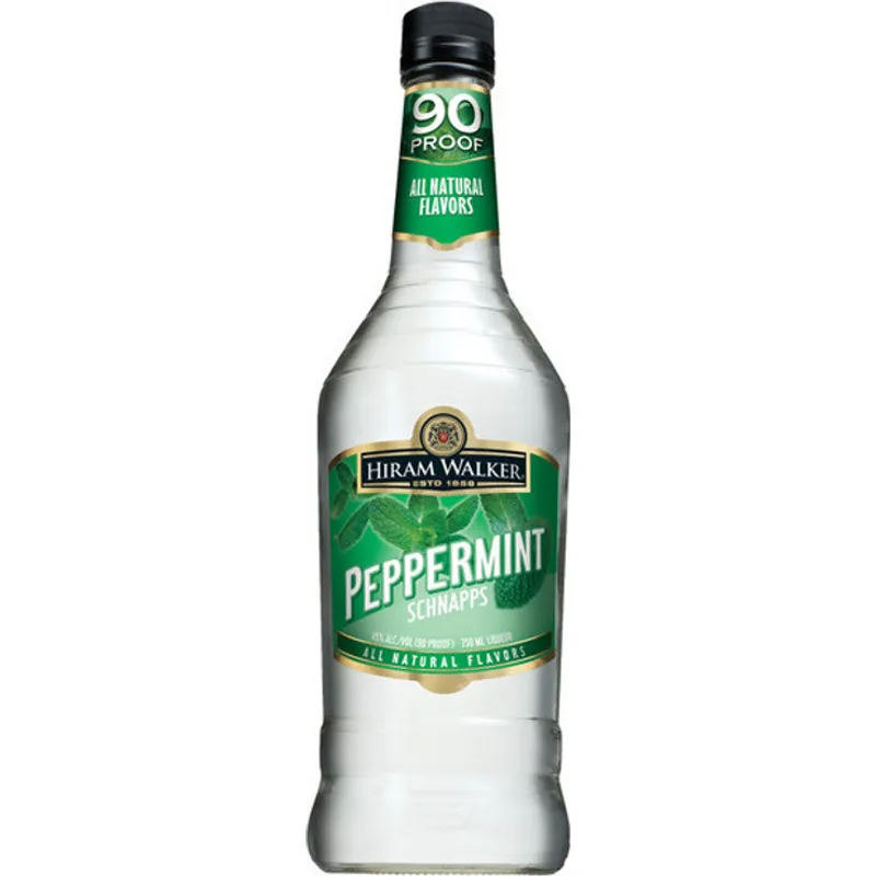 Hiram Walker Peppermint Schnapps view 1