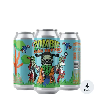 Beer Zombies Zombie Duck Hunter West Coast IPA 4pk 16 oz cans
